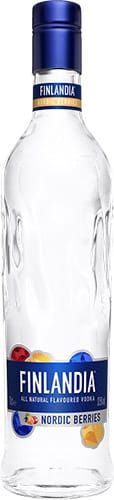 Bottle of Finlandia Nordic Berries