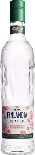 Bottle of Finlandia Botanical Wildberry & Rose 1L